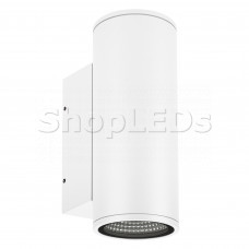 Светильник LGD-FORMA-WALL-TWIN-R90-2x12W Warm3000 (WH, 44 deg, 230V) (Arlight, IP54 Металл, 3 года)